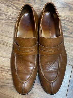 Mens Vintage Paul Fredrick Leather Loafers / Dress Shoes